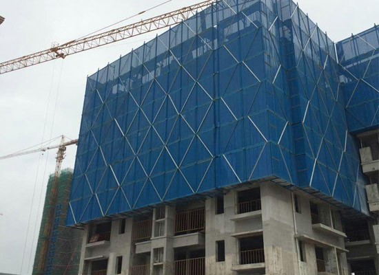 建筑爬架網在建筑行業中的應用